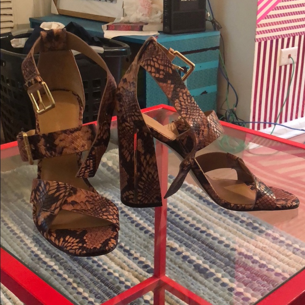 Calvin Klein Snakeskin Shoes